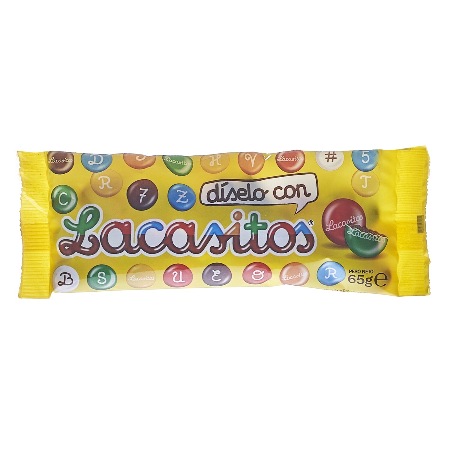 Lacasitos chocolate con leche LACASA 65 g.