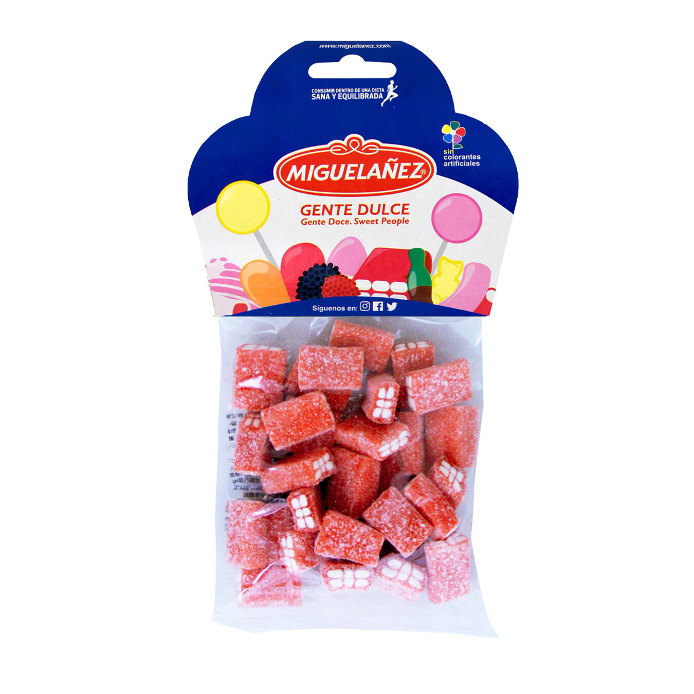 Ladrillos de gominola MIGUELAÑEZ 150 g.