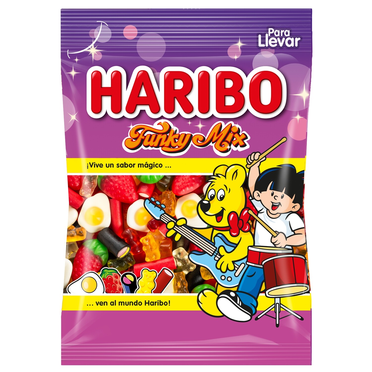 Gominolas funky mix HARIBO 100 g.
