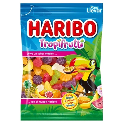 Gominolas Tropifrutti HARIBO 100 g.
