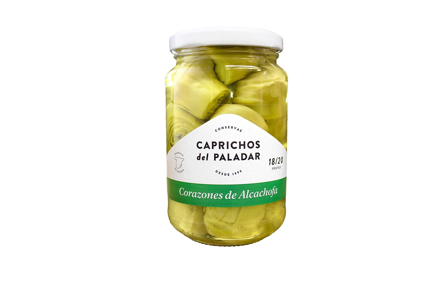 Alcachofas al natural CAPRICHOS DEL PALADAR (18-20 piezas).