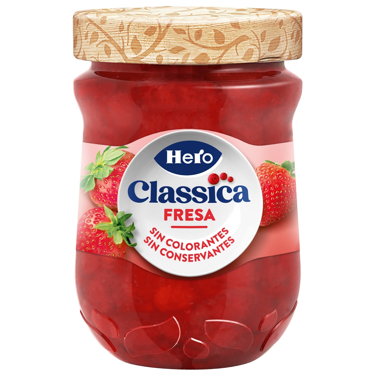 Mermelada de fresa original HERO.