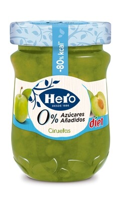 Mermelada de ciruela HERO DIET.