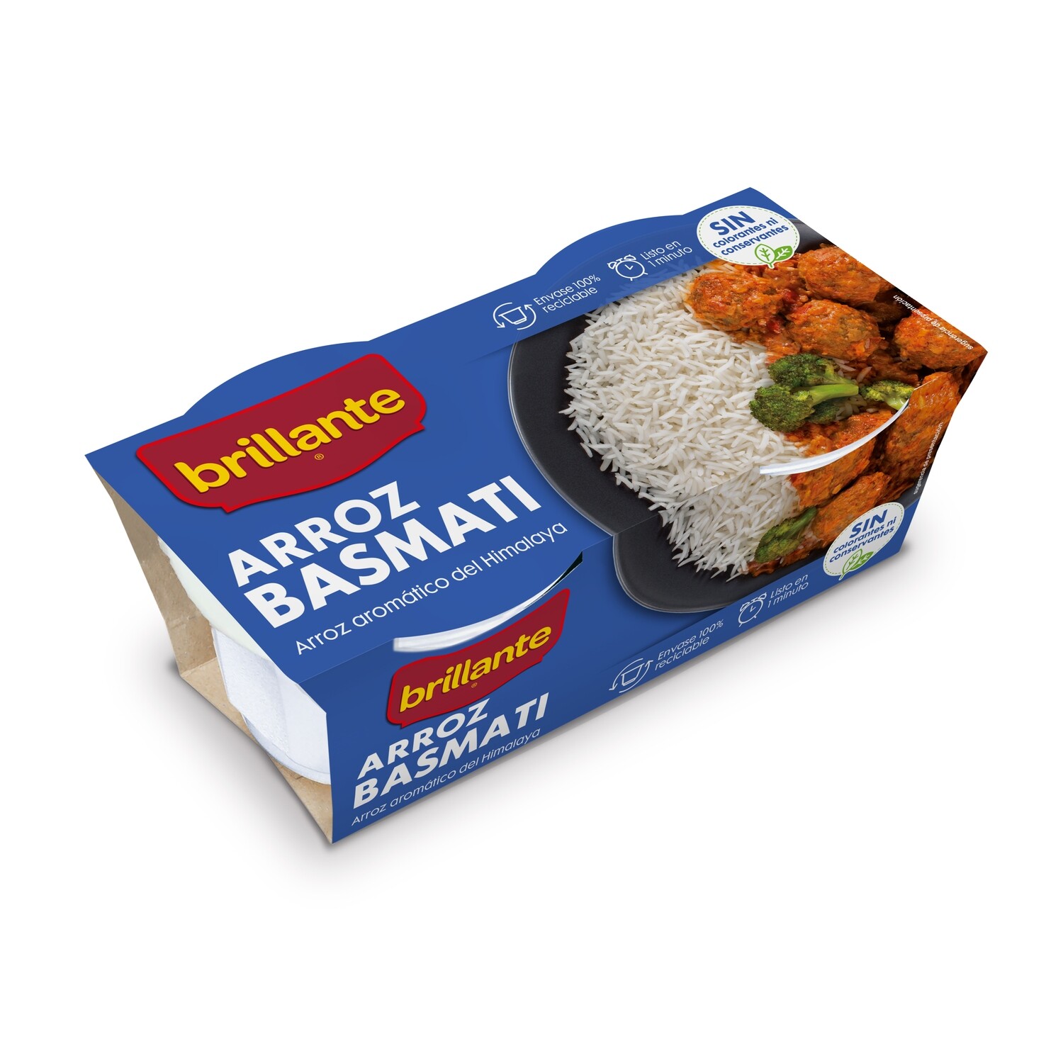 Arroz basmati BRILLANTE.