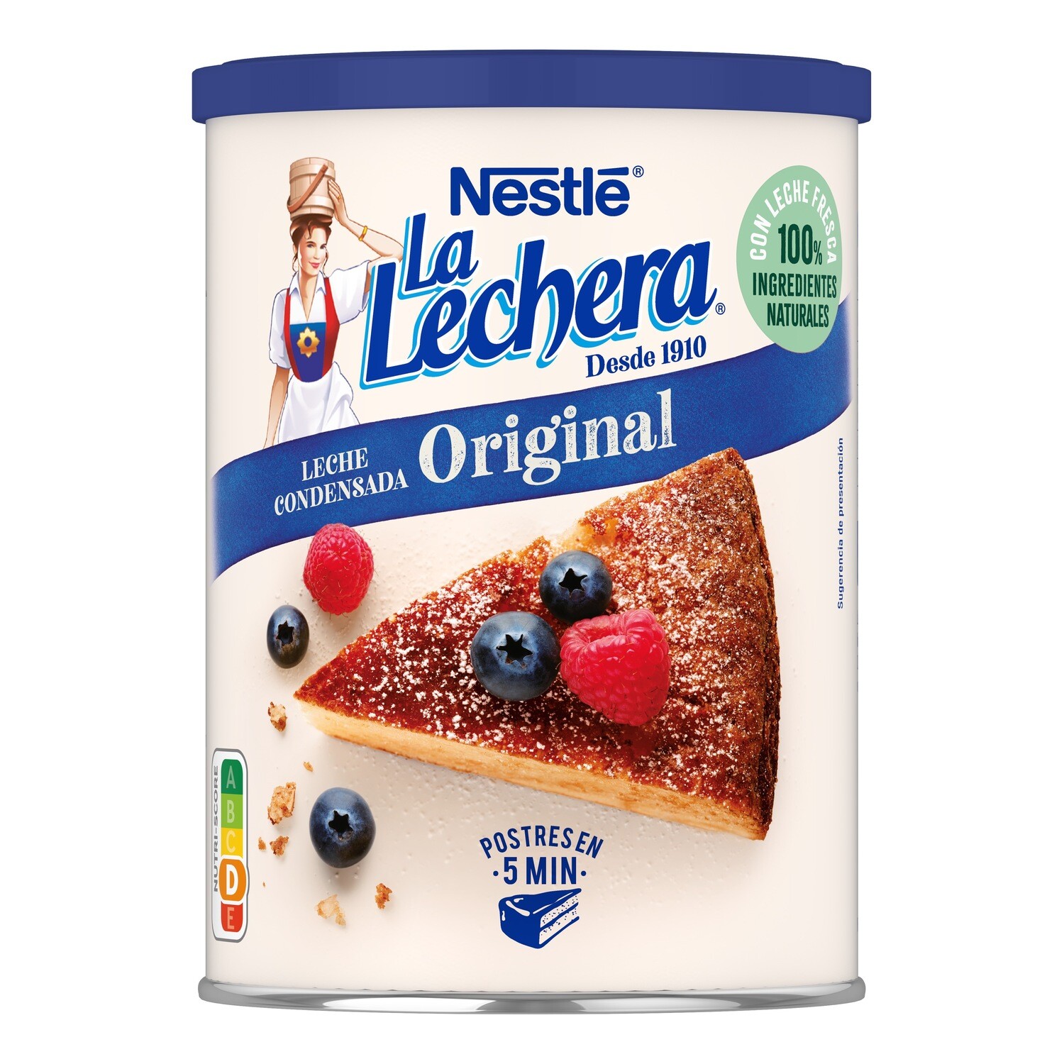 Leche condensada LA LECHERA de NESTLÉ (740 gramos).