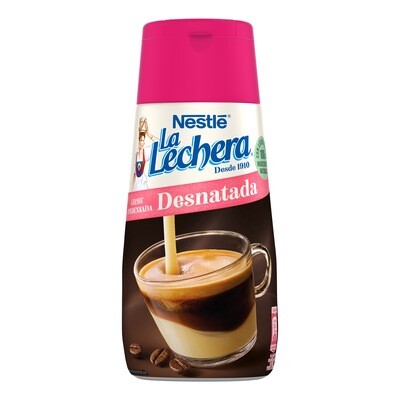 Leche condensada desnatada LA LECHERA de NESTLÉ.