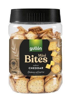 Galletas saladas crackers cheddar GULLON 250 g.