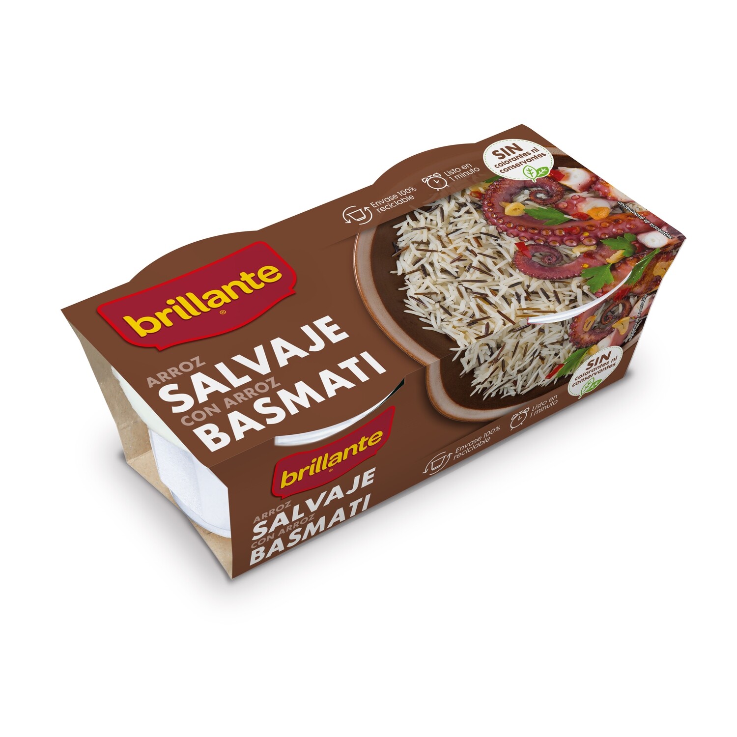 Arroz basmati salvaje BRILLANTE.