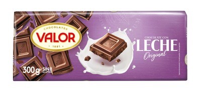 Chocolate relleno chocolate con leche y almendra Valor 170g - E