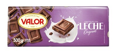 Chocolate con Leche Valor 300 Gr