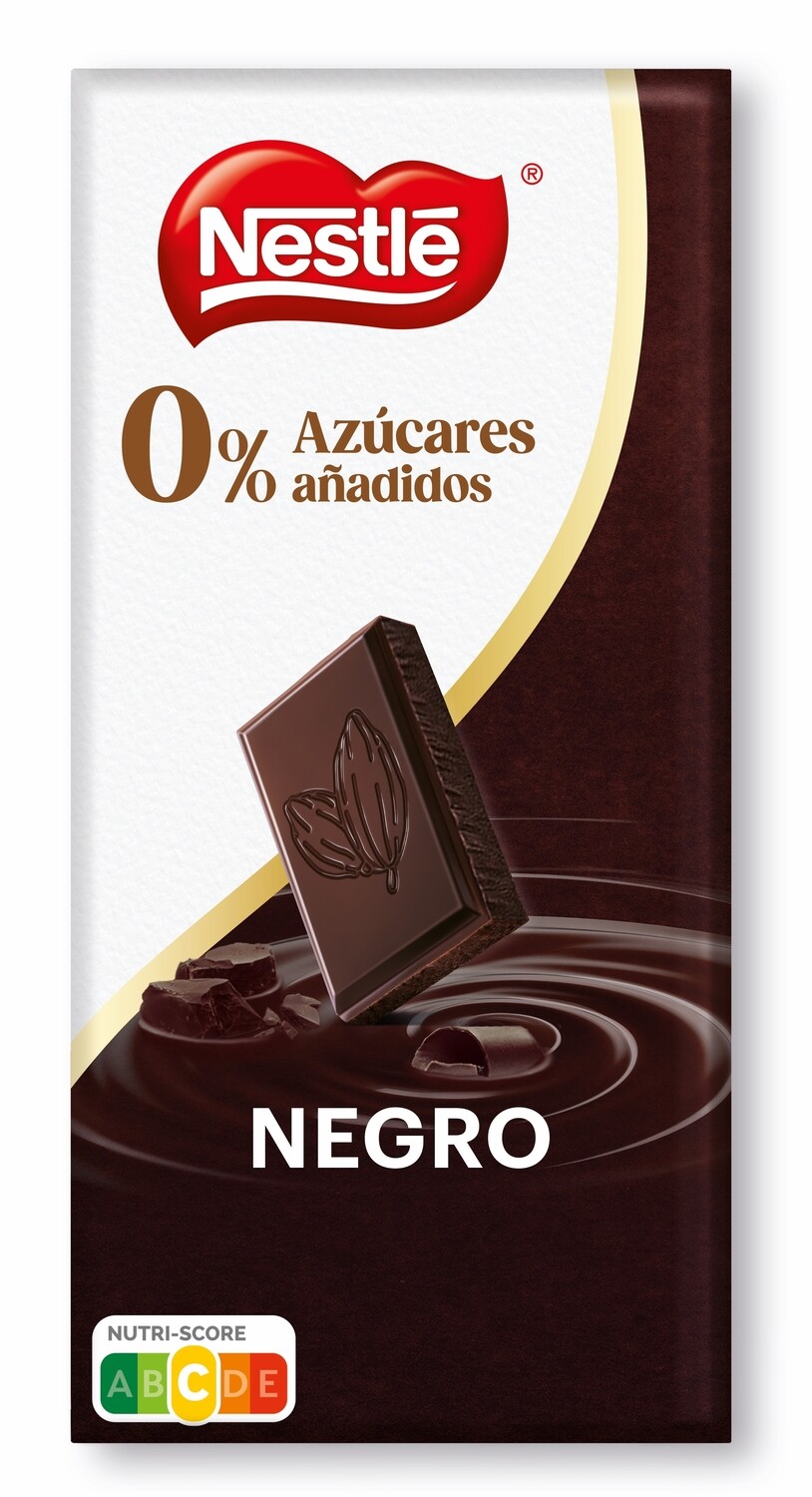 Chocolate Puro Sin Azúcar Añadido Nestlé 125 Gr