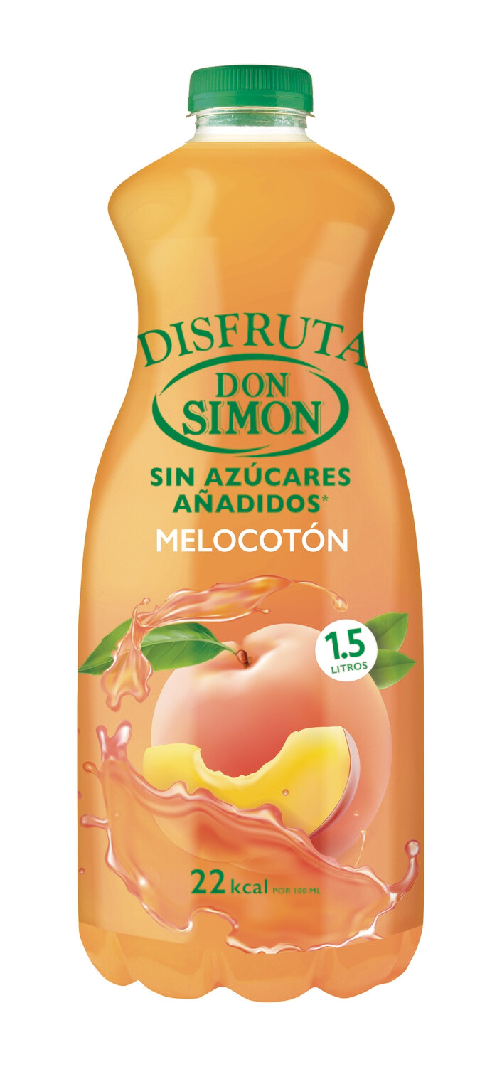 Zumo de Melocotón Sin Azúcar Don Simón 1.5 Lt