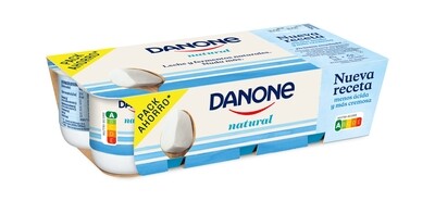 Yogur natural de DANONE (pack 8).