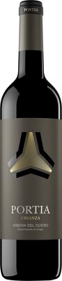 Vino tinto PORTIA crianza D.O. Ribera del Duero 75 cl.