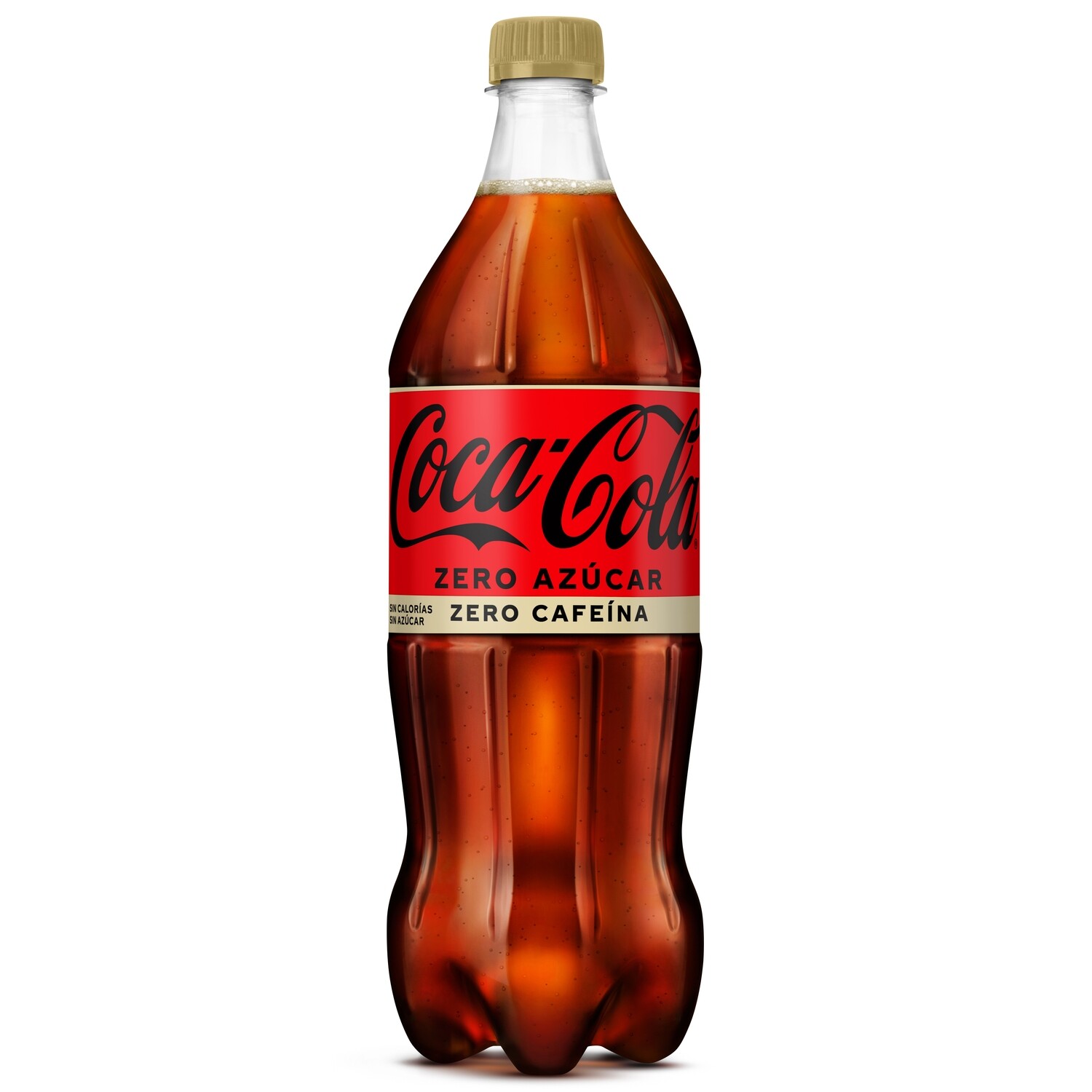 Coca cola zero azúcar zero cafeína 1 lt.