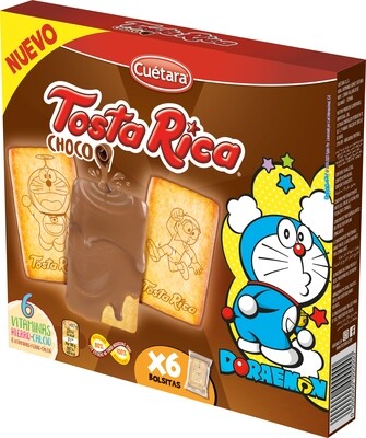 Galletas Tosta Rica choco CUETARA 210 g.