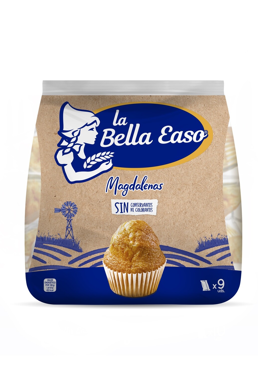 Magdalenas La Bella Easo 9 Uds