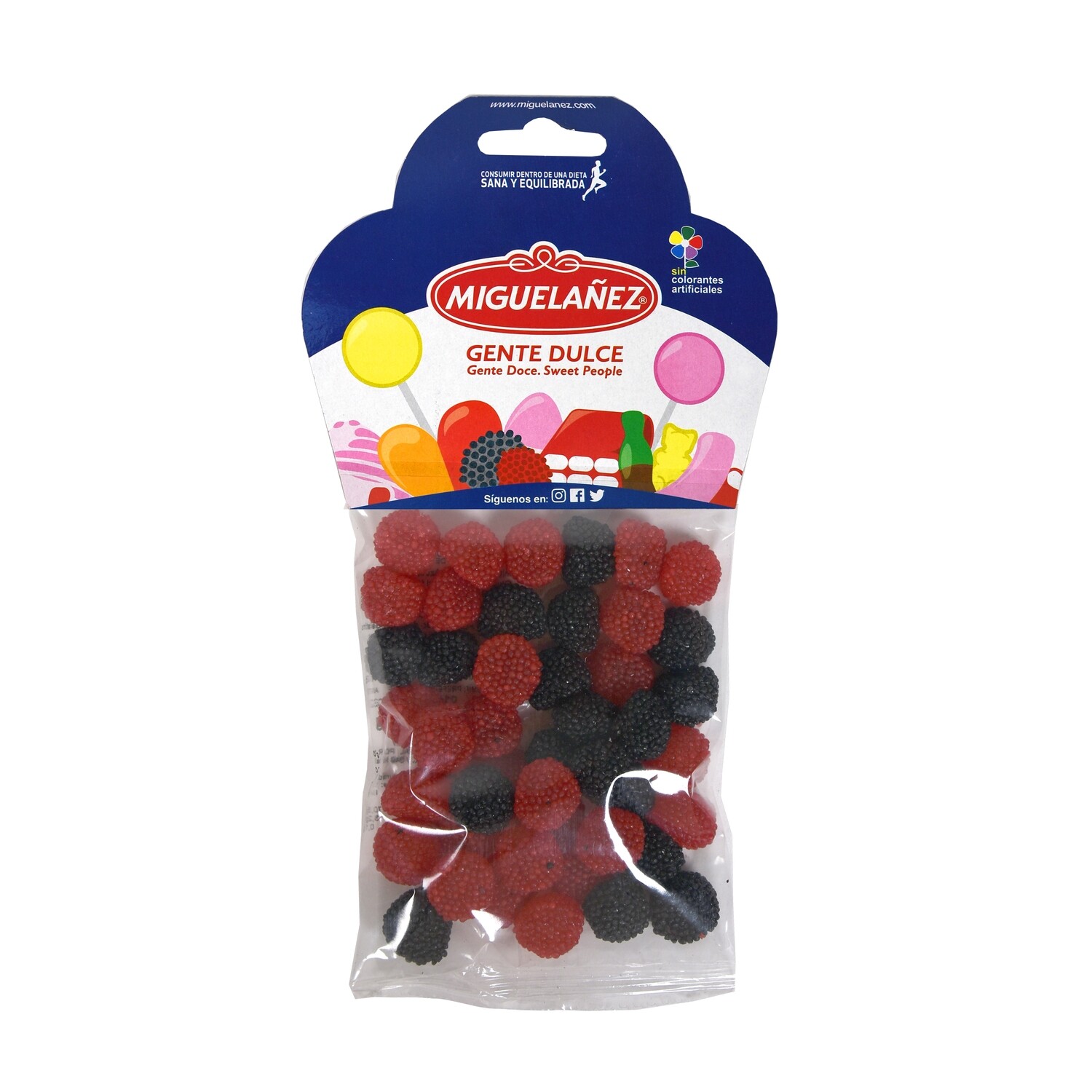 Gominolas zarzamoras MIGUELAÑEZ 150 g.