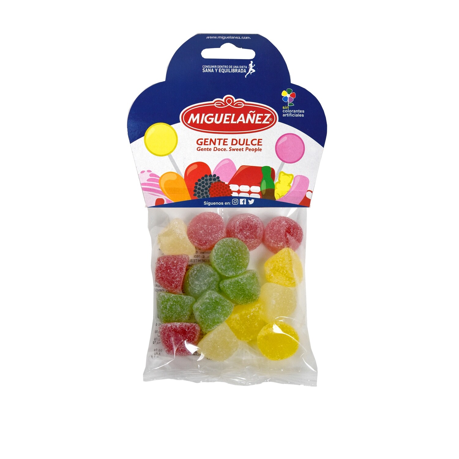Gominolas parisien con azúcar MIGUELAÑEZ 150 g.