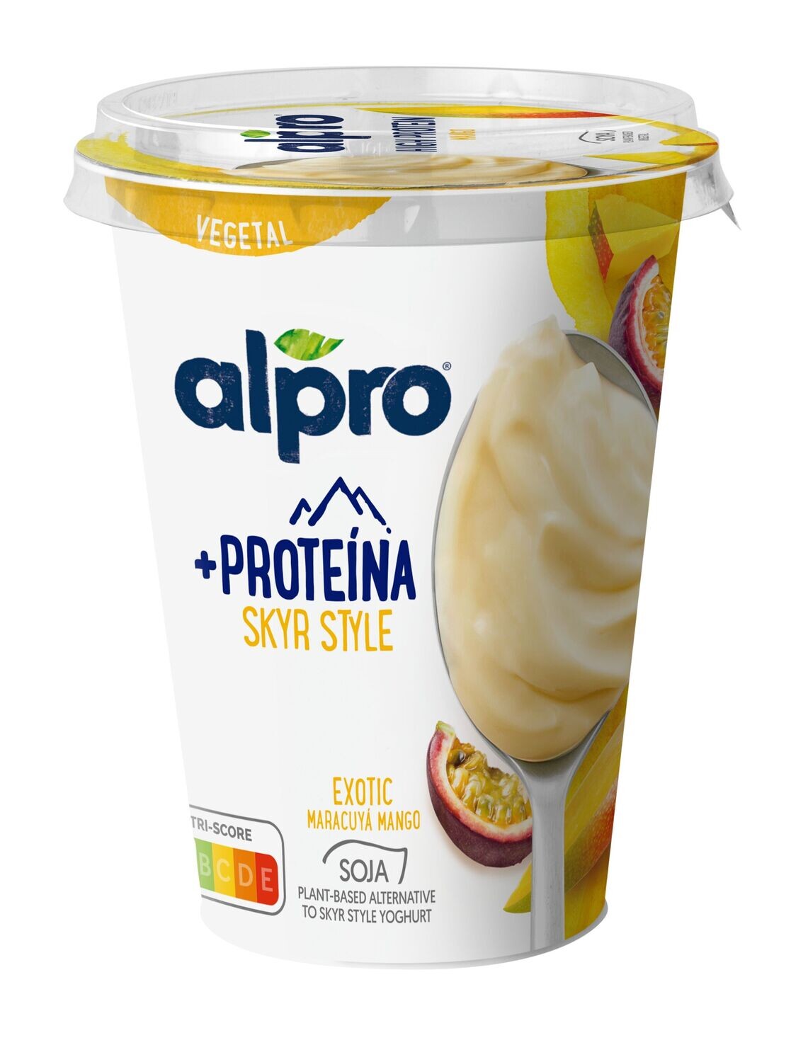 Postre vegetal high protein mango ALPRO 400 g.