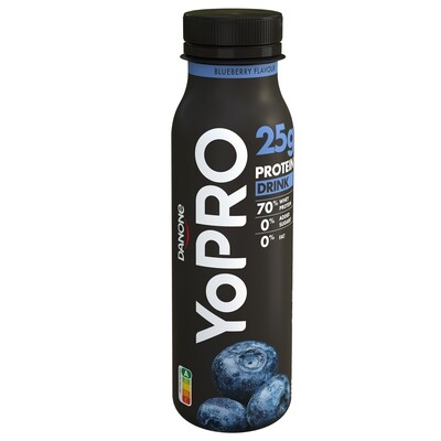 Yogur líquido con proteínas 25 g. YOPRO arándanos 300 g.