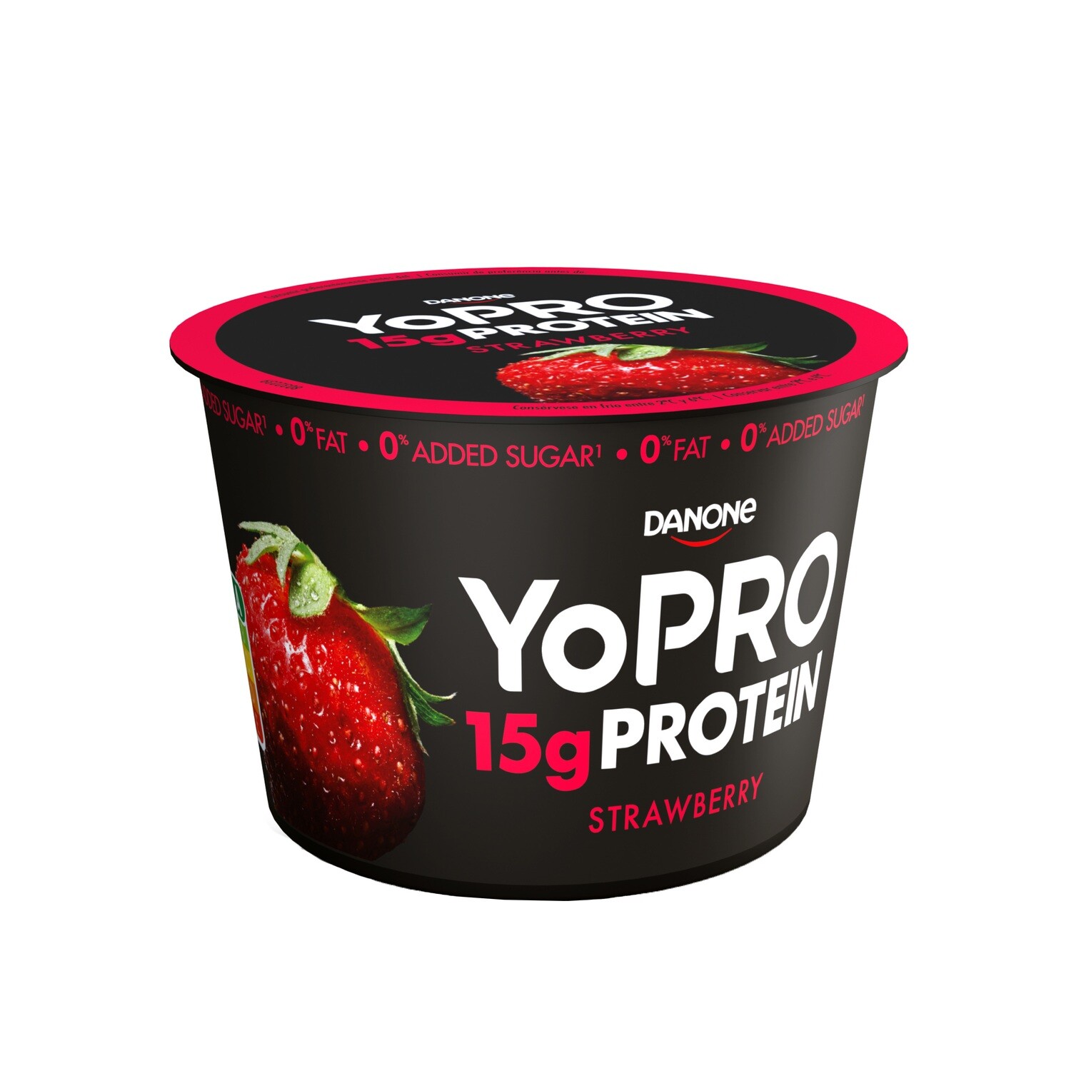 Postre con proteínas 15 g. YOPRO fresa 160 g.