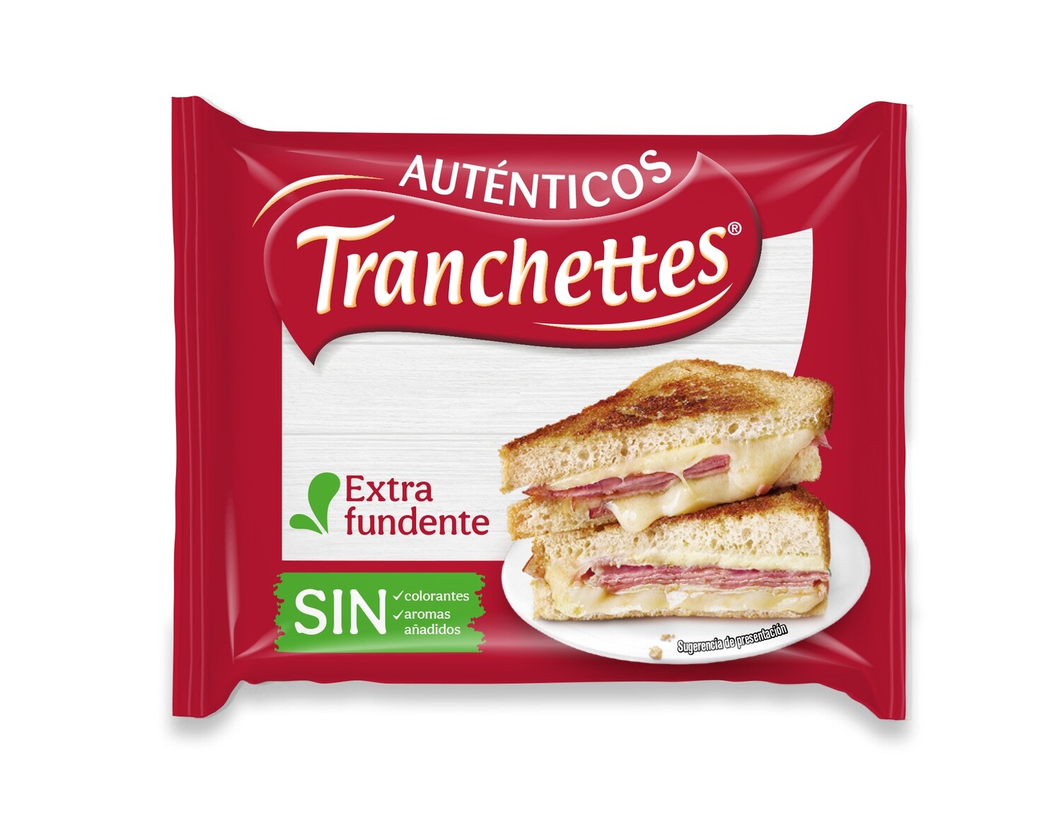 Queso en lonchas TRANCHETTES 131.25 g.