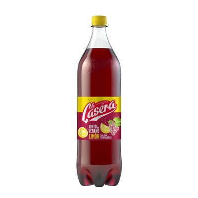 Tinto de verano con limón LA CASERA 1.5 Lt.