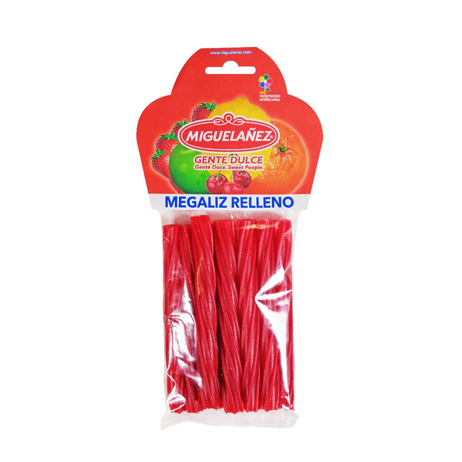 Regaliz relleno MIGUELAÑEZ 150 g.