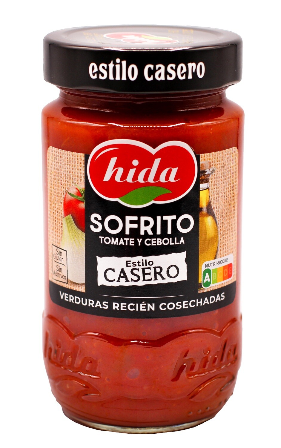 Sofrito de tomate y cebolla HIDA 350 g.