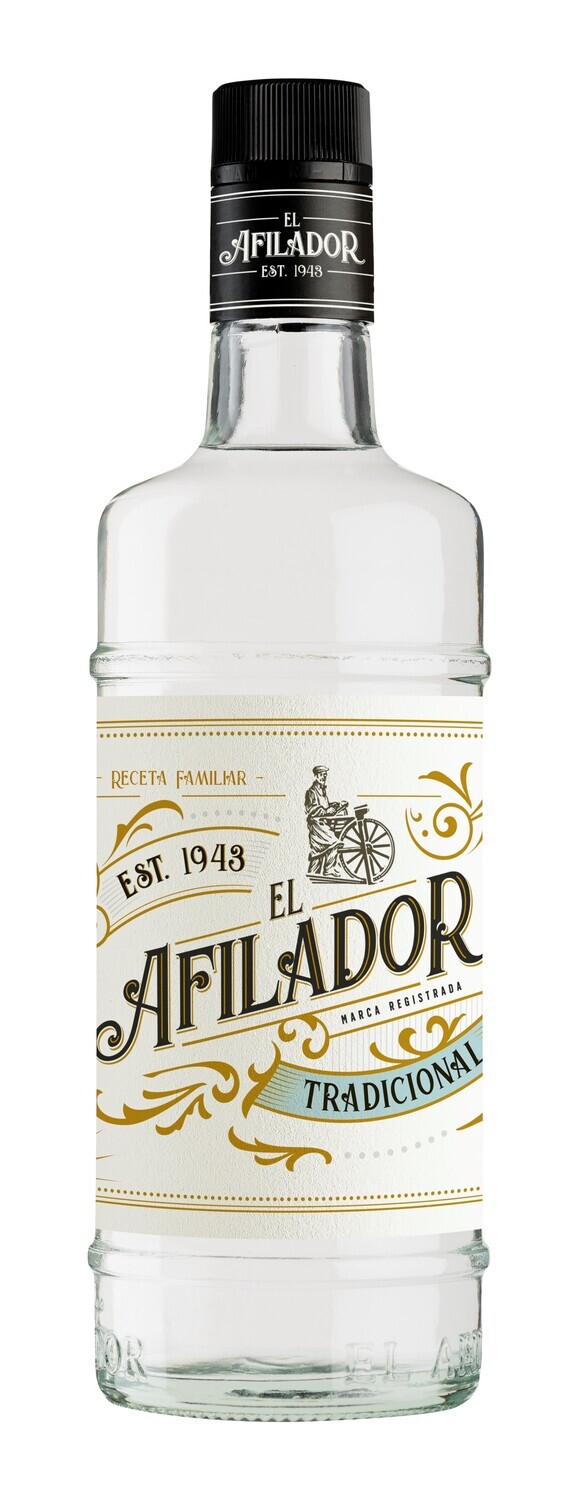 Licor tradicional aguardiente de orujo EL AFILADOR 70 cl.