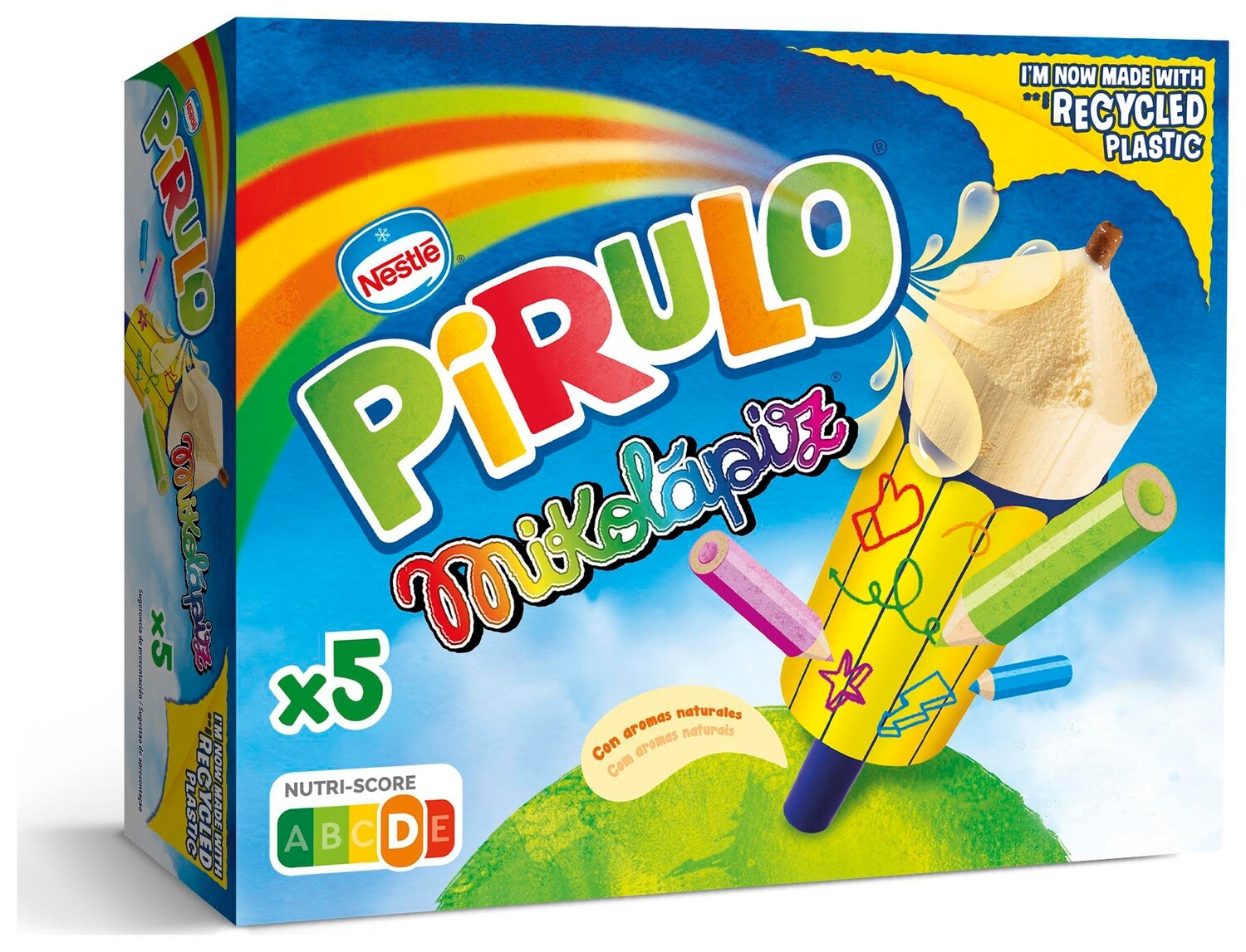 Mikolápiz Pirulo de NESTLE 5 ud.