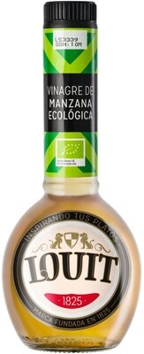 Vinagre de manzana ecólogico LOUIT 250 ml.