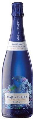 Vino albariño brut nature D.O.Rías Baixas MAR DE FRADES 75 cl.