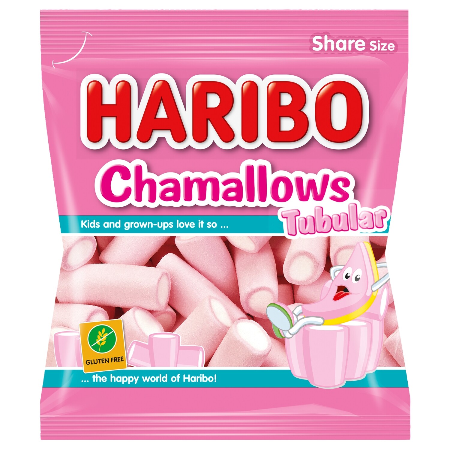 Gominolas nubes sin gluten  HARIBO 90 g.