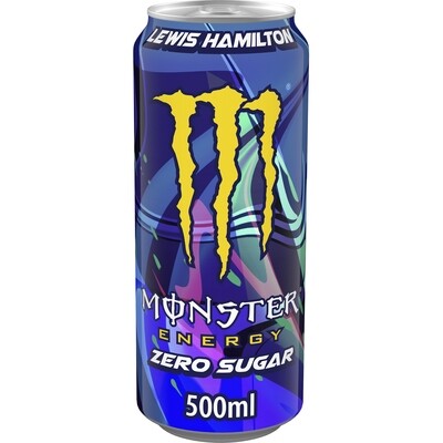 Bebida energética 0% azúcar Lewis Hamilton MONSTER 500 ml.