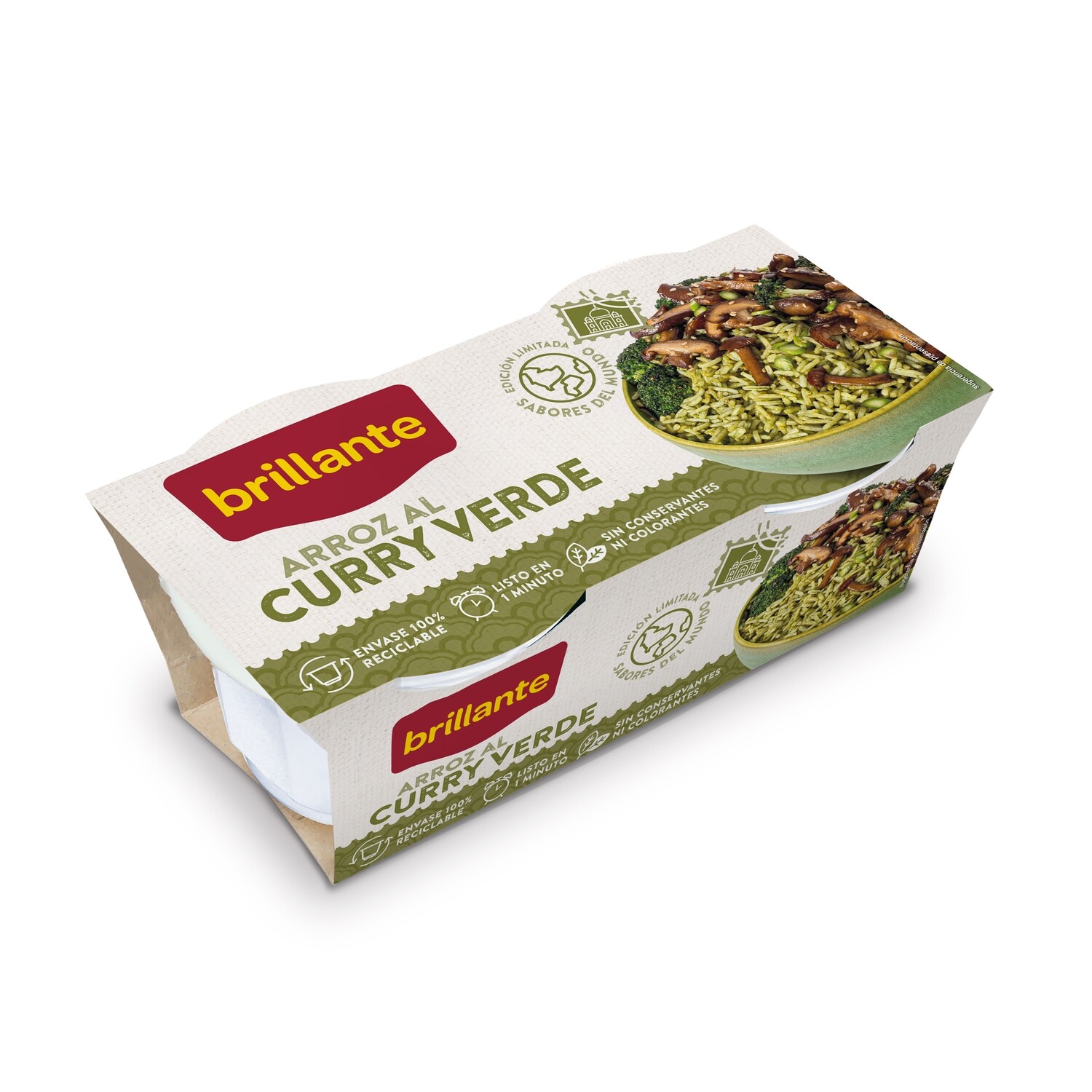 Arroz basmati al curry BRILLANTE.
