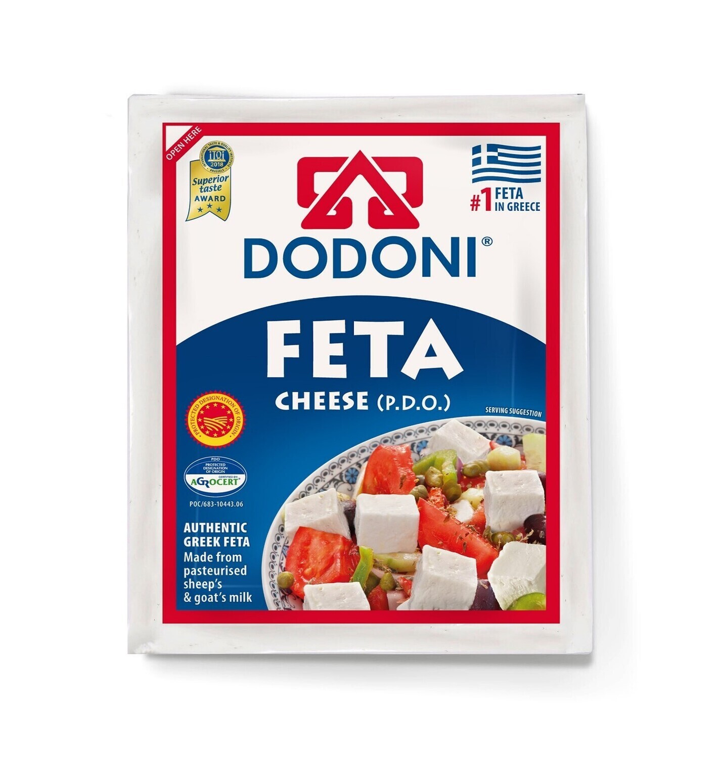 Queso feta DODONI 150 g.