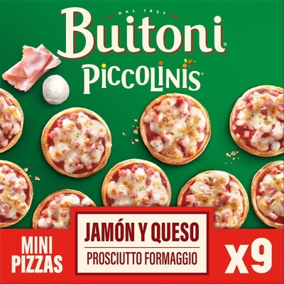 Piccolinis Capricciosa Buitoni 9 Uds