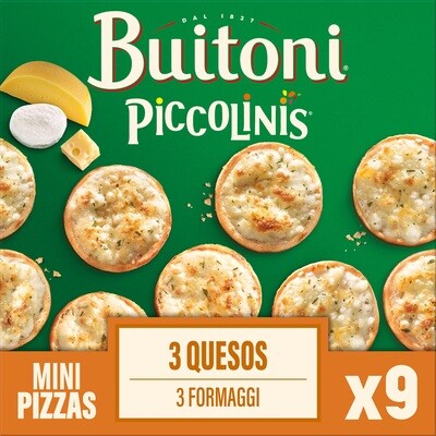 Piccolinis 3 Formaggi Buitoni 9 Uds