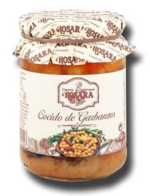 Cocido de garbanzos ROSARA 500 g.