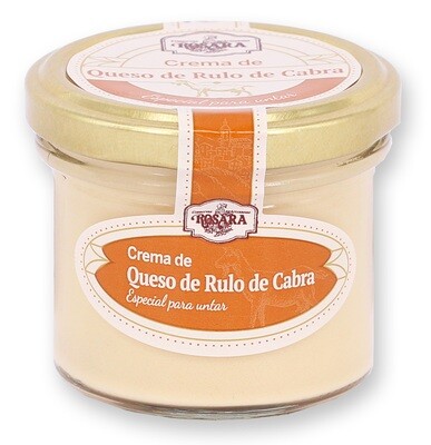 Crema de queso de rulo de cabra ROSARA 100 g.