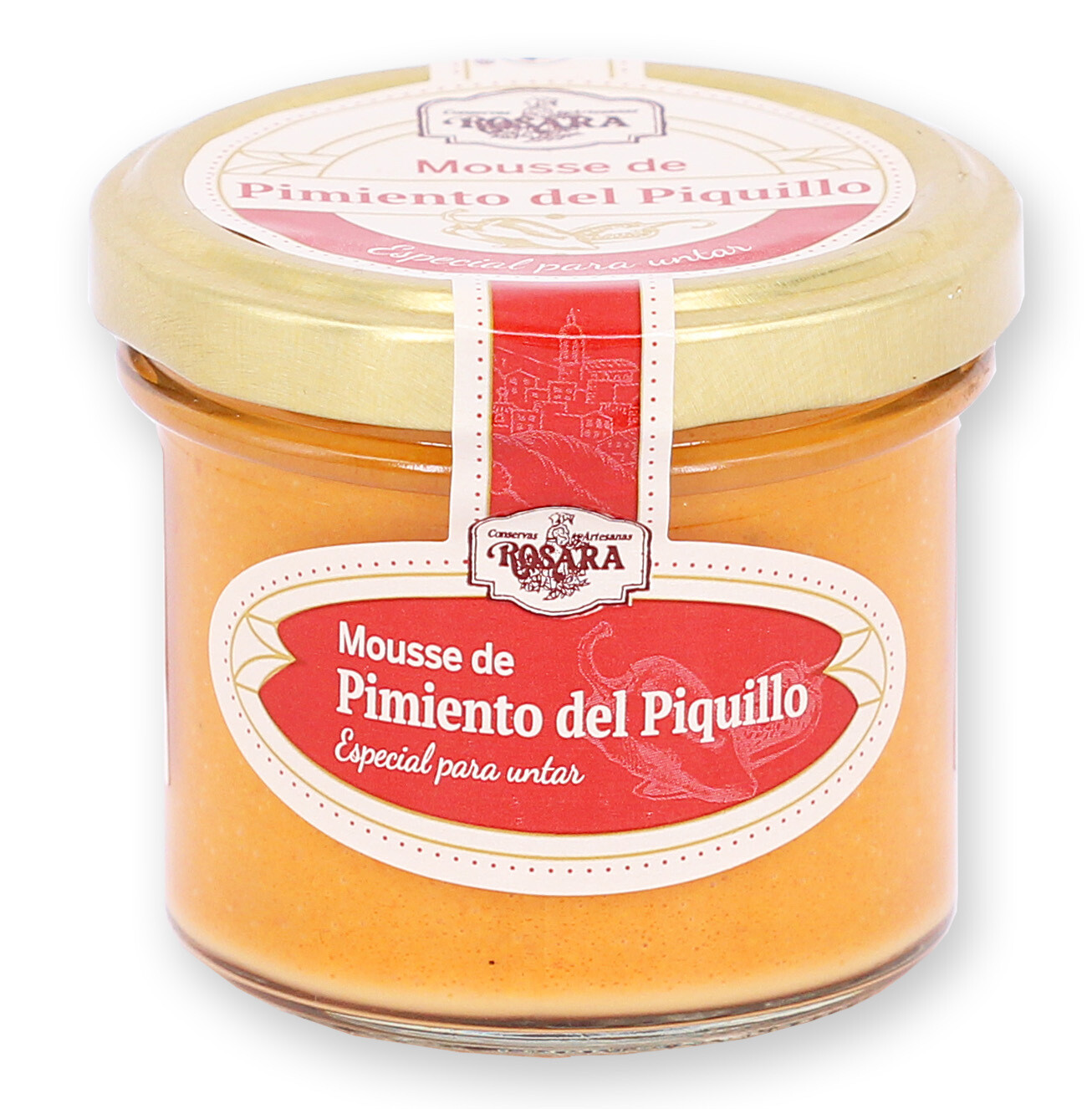 Mousse de pimiento del piquillo ROSARA  125 g.