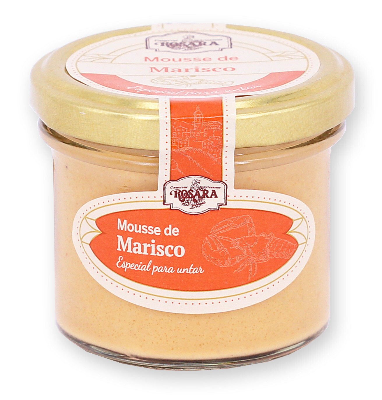 Mousse de marisco ROSARA 125 g.