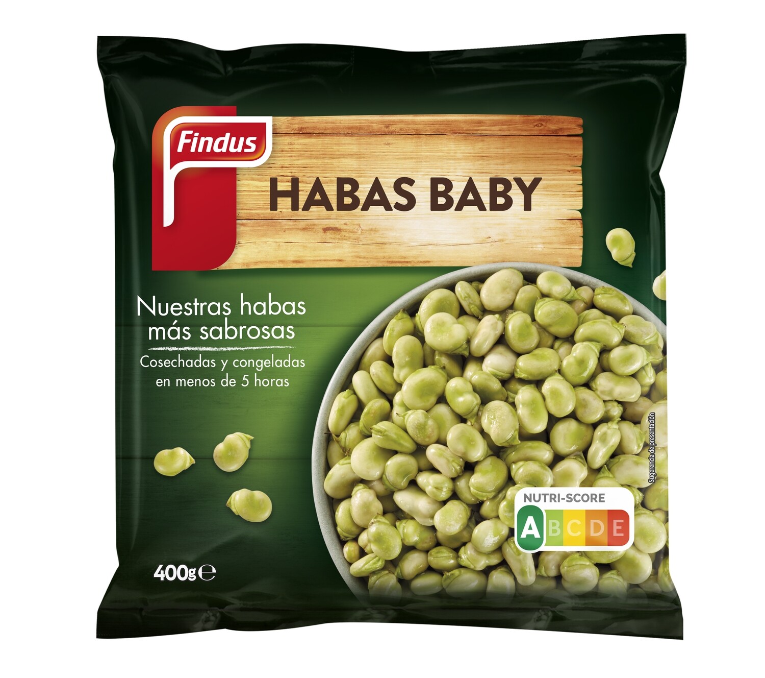 Habas Babys Findus 400 Gr