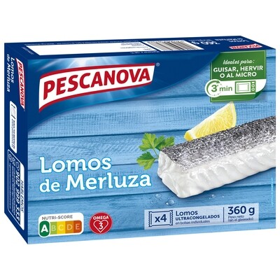 Lomos de Merluza Pescanova 400 Gr