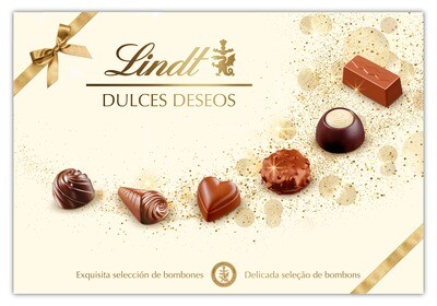 Bombones dulces deseos LINDT 143 g.