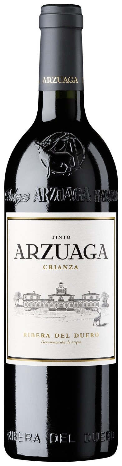 Vino tinto crianza D.O.Ribera del Duero ARZUAGA 75 cl.