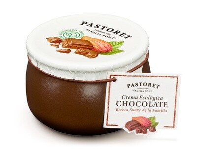 Crema de chocolate ecológica PASTORET 100 g.