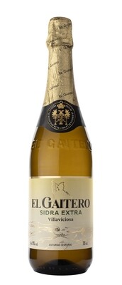 Sidra extra EL GAITERO 75 cl.